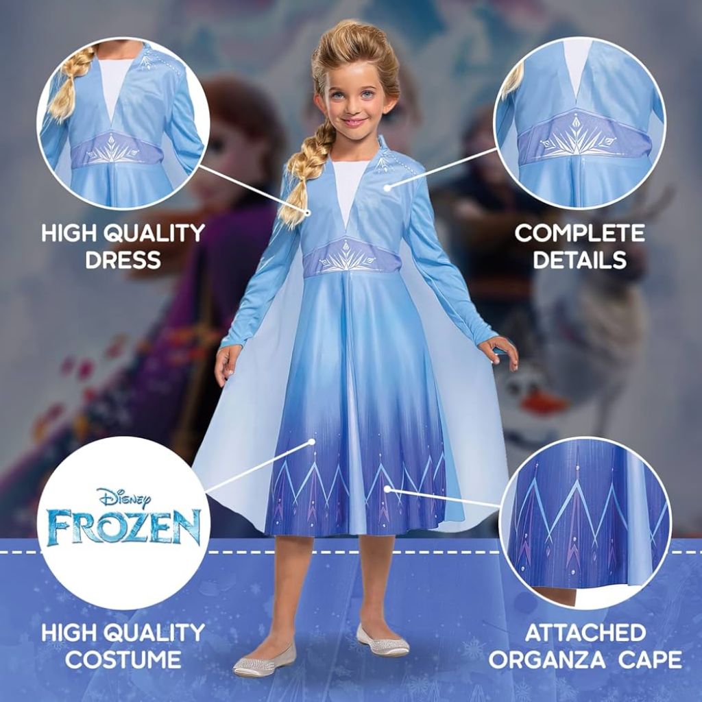 Picture of  Disney Frozen 2 Elsa Costume Dress
