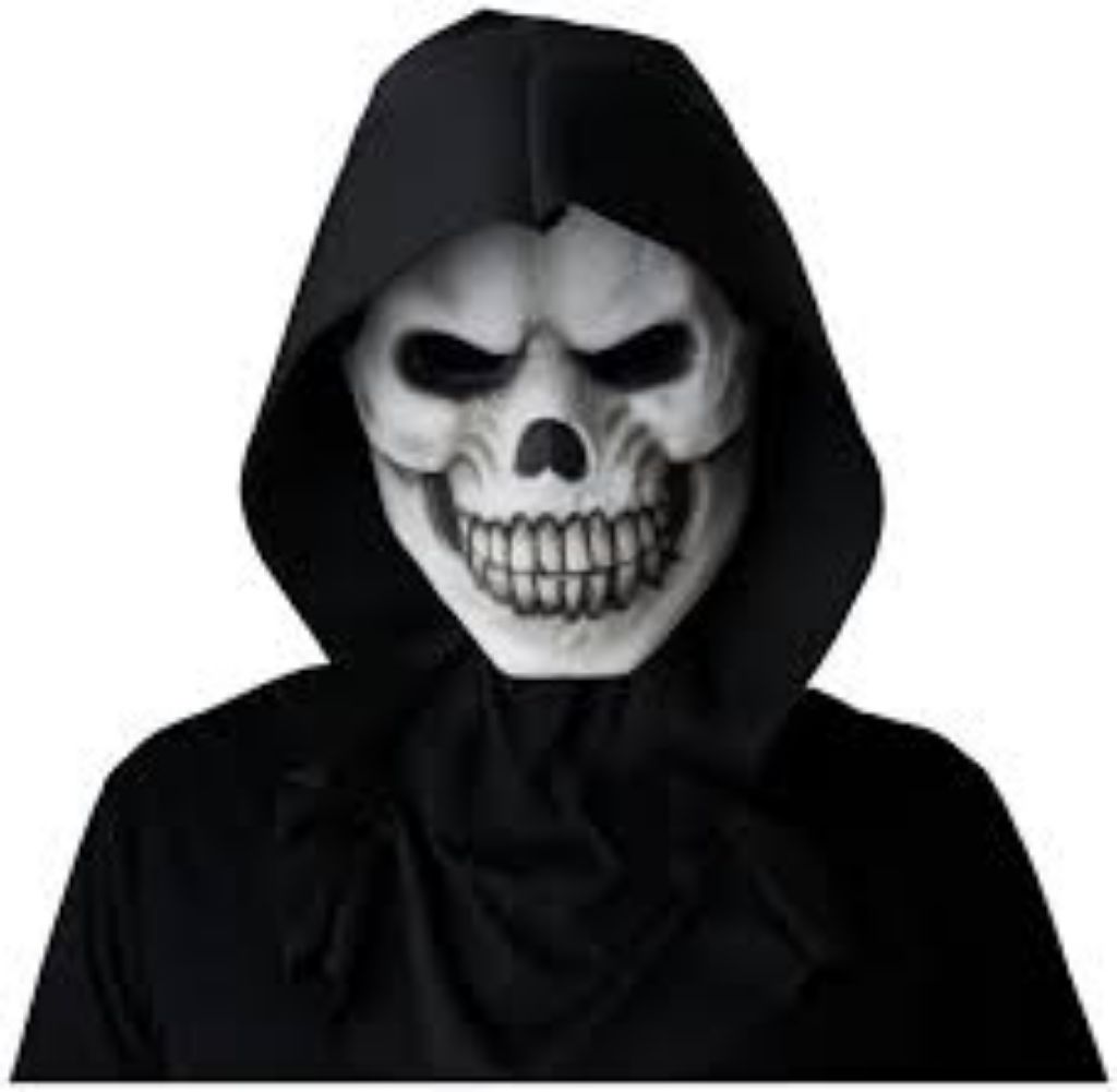 Picture of Halloween Skull Mask Prop