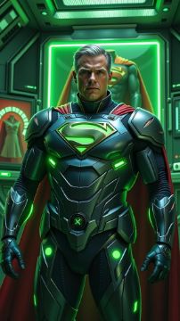 Picture of Futuristic Superman